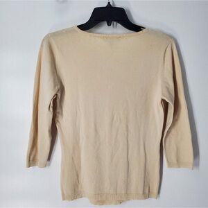 Classic Cream Women's Crew Neck Sweater